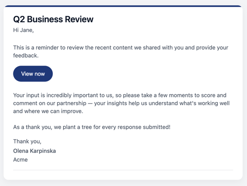 Automatic Review Reminder SCREENSHOT 1