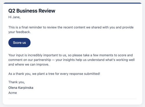 Automatic Review Reminder SCREENSHOT 2