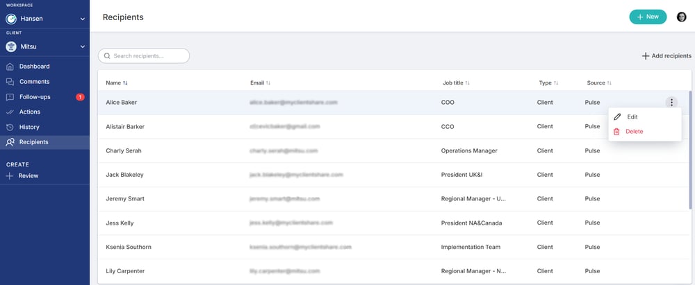 How to add Recipients SCREENSHOT 3