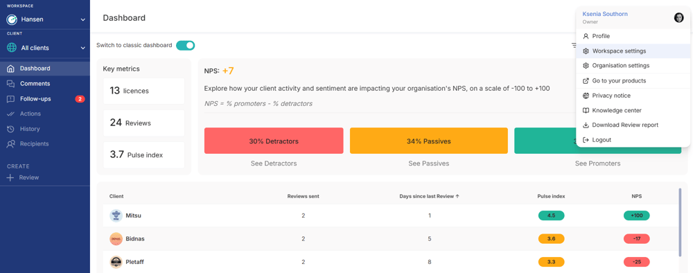 How to set up automated review reminders for account managers SCREENSHOT 5