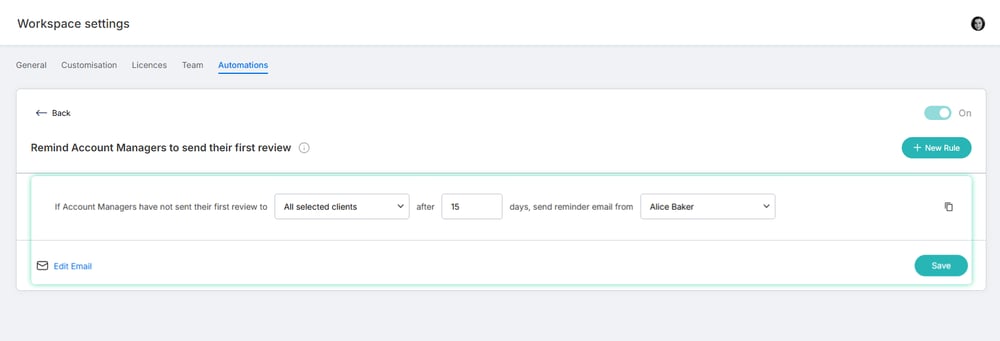 How to set up automated review reminders for account managers SCREENSHOT 7 (1)