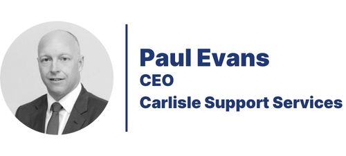 Paul Evans, CEO of Carlisle Support Services